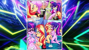 equestria girls, lesbian in love