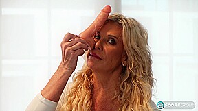A Big-Titted Cougar's Multi-Toy Slut Show