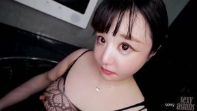 A Married Beauty in Fishnets Squirted in the Shower, Then Kept Cumming Through Steamy Bath Sex