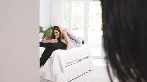 ”Brazzers - Phat Butt Housewife Share Hubby's Meat With BOOTY Yoga Friend”