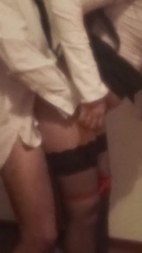 The Married Secretary at Lunchtime!