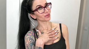 My collection of glasses, try on 7 pair, eyes without glasses close ups, so blind