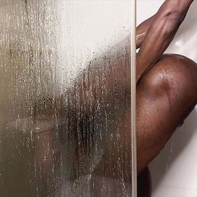 African boys amateur shower show