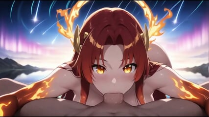 Freya West - fantasy mix AI GENERATED