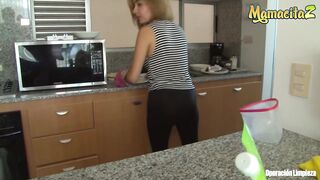 OperacionLimpieza - Julia Garcia Beauty Colombian Hot Gets Her Tight