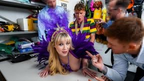 Mall cops gang banging busty housewife who just got busted