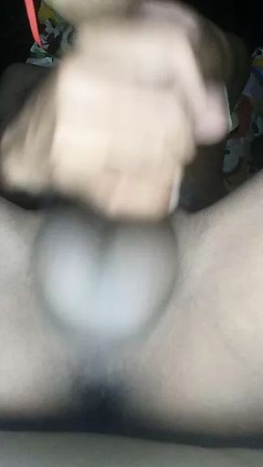 Boy cum in badroom so happy always cum