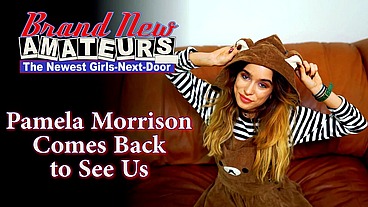 Brunette Hottie Pamela Morrison Gypsy Masturbates And Sucks A Cock!