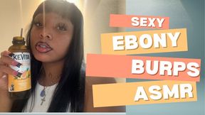 SEXY EBONY BURP FETISH: ASMR