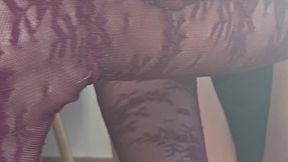 JOI soft dentelle feetfetish