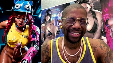 Gizmo Shoots Ropes Of Cum All Over The Place, AI Generated