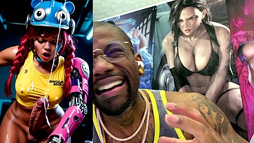 Gizmo Shoots Ropes Of Cum All Over The Place, AI Generated