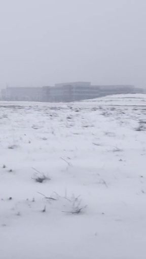 Snowy Exposure: Nude Flex & Frigid Cum Blast in Public