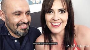 Marriage-saver milf threesome with cumshot POV