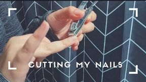 Cutting my nails