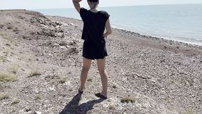 compilation of public pissing in nature while traveling by car! pov!