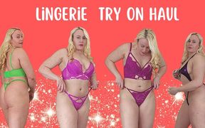 Lingerie try on haul with Michellexm