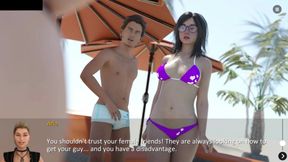 Bratty Stepsis Gets the Dick She Desires - the Spellbook Pure #28 - 3D Porn Game