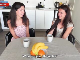 I Suggested to my Ally to try a Trio with my Boyfriend and Play with Cum