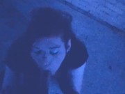 Vampire Redhead Sucks Tgirl's Cock PoV