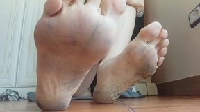 beautiful feet, pity they are so dirty