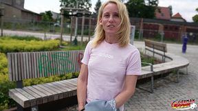 german scout - skinny mature melisa rose pick up for no condom casting fuck