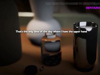 Tall Perv Wife X Old Man with Huge Dick - CG Animation, ENG Sub