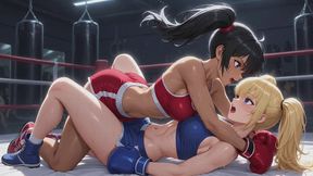 Female Boxing Fantasies #5: Sweat and Desire in the Ring