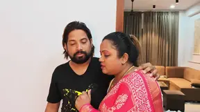 Indian step-brother-in-law caught having hot sex in the hotel by innocent