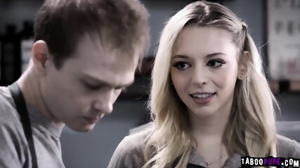 Alex  is surprised and delighted by Lily s mouth and pussy