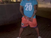 Public PISS Street I Hope They Dont Discover Me