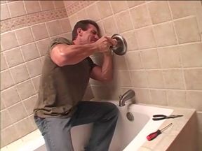 Blonde MILF with Huge Melons Eats Cum After Hot Fuck