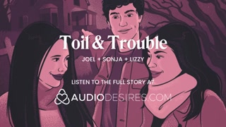 I fucked my girlfriend and her lesbian ex | Real couple | Amateur threesome | ASMR Porn