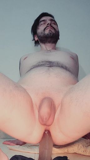 Cam Dildo Show and Gaping Hole