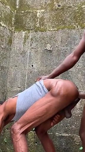 Bareback Gay Hunk Ass Fucked Hard Outdoor