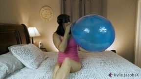 Blindfolded Blue Balloon B2P - Kylie Jacobs - WMV 1080p HD