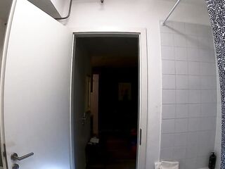 Super Hawt Very Gorgeous Brunette hair College Cutie in her Dorm Room prepares for going out to Night Club