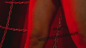 Slave Ander's First Time Ballbusting!