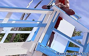 Lifeguard jock getting ass ravaged