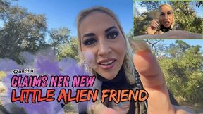 XZanthia – Giantess Goddess Finds a Tiny Alien - (SD 720p WMV)