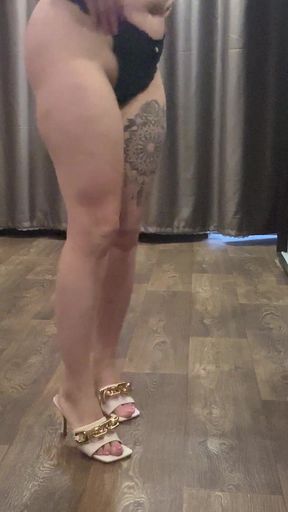 Fuck My Beautiful and Hard Tits! First I Spit a Lot on the Tits and Then Fuck Them!