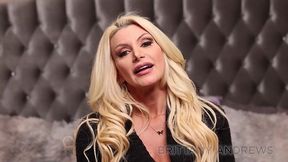 shadow seductress – brittany andrews  black lingerie solo show