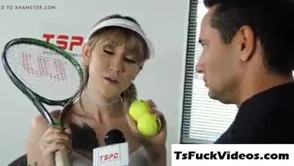 Transsexual tennis player