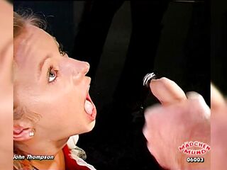 Free Sample GGG John Thompson Bukkake Facial and Gulp Compilation