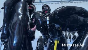 MistressAe & Miss Lilly: Bi-Training in Latex