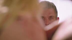 ”Blonde Girlfriend Brings VIXEN Naomi Swann home to Ride her Man”