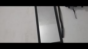 la pastora de la iglesia esta en una videollamada cachonda