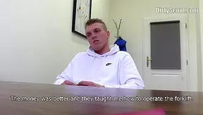 Muscular Stud with Bubble Butt Gets Pounded From Behind - Dirty Scout