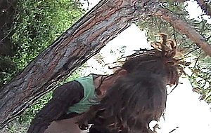 Hot slut wanted some dick in the woods —