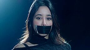 Aseel Omran Tape Gagged